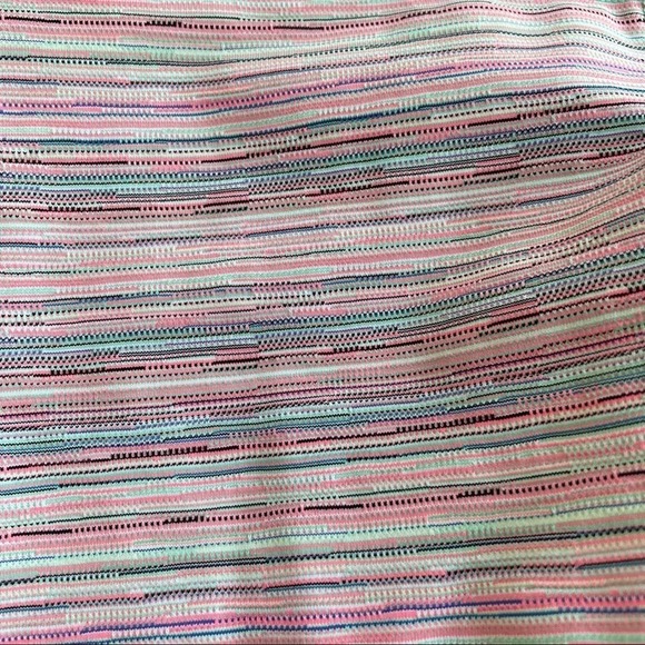 Lululemon Leggings Wunder Under Luxtreme  Cyber Stripe Pink Menthol Size 4 rare - Picture 7 of 13